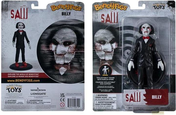 Produktbild Noble Collection Saw Bendyfigs Biegefigur Billy Puppet 18 cm