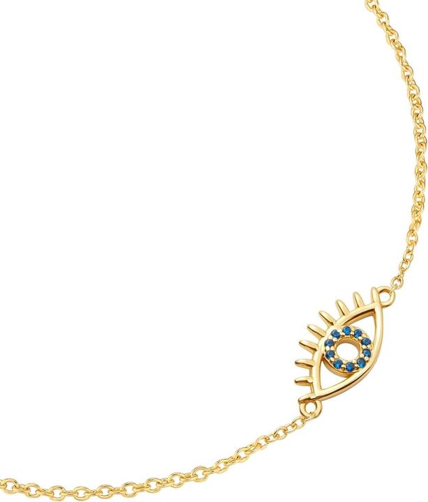 Produktbild Glanzstücke München Damen Armband Allsehendes Auge Sterling Silber - 34650 (17 cm, Sterling Silber 100%)