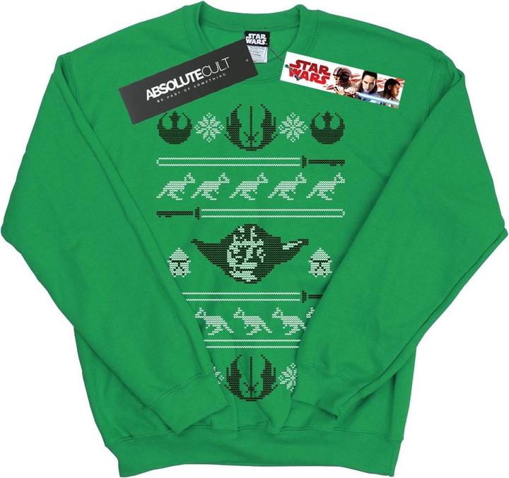 Star Wars Yoda Christmas Tauntauns Sweatshirt