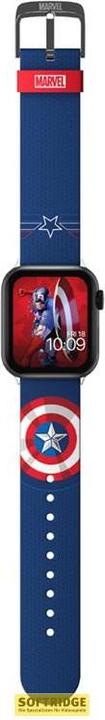 Immagine prodotto Moby Fox Bracciale Marvel per smartwatch Insignia Collection: Captain America (Silicone)