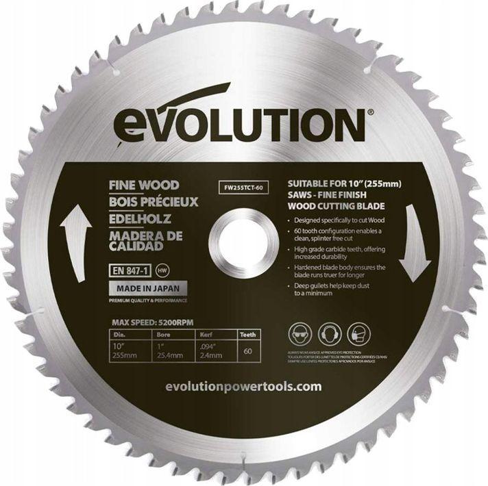 Produktbild Evolution Widia saw for wood cutting Small wood 255mm