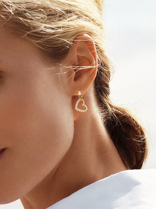 Image du produit Edblad Ohrringe ETERNAL HEART EARRING (Métal)