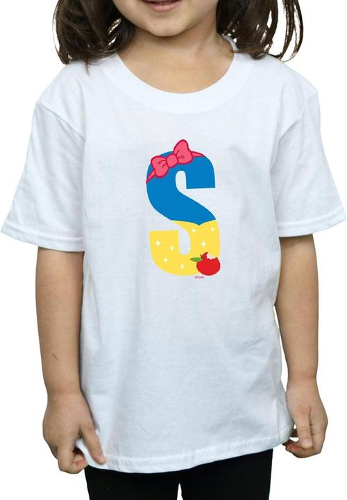 Image du produit Disney - T-shirt ALPHABET S IS FOR SNOW WHITE - Fille (140, 146)