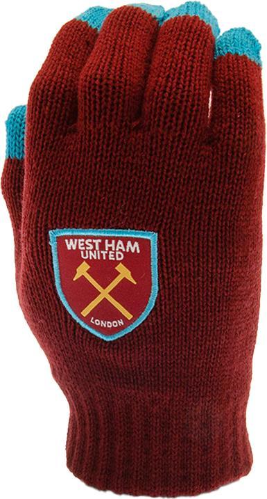 Image du produit West Ham United FC - Gants d'hiver - Adulte (Taille unique)
