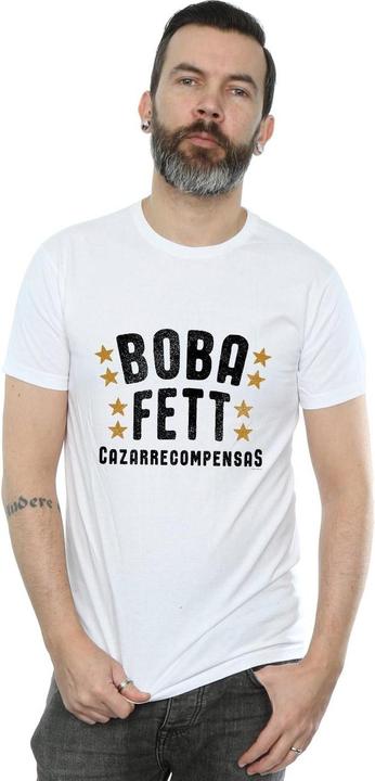 Actual product image Star Wars Mens Boba Fett Legends Tribute T-Shirt (S)