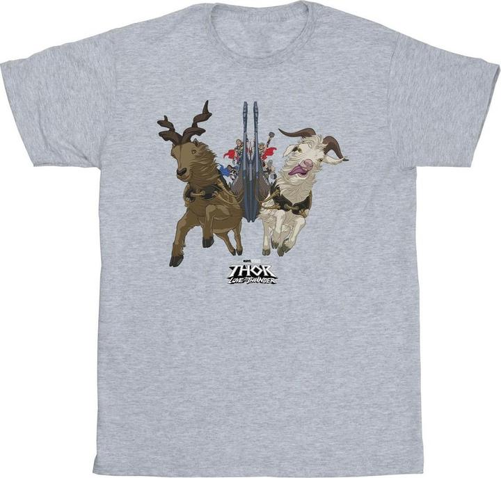 Immagine prodotto Thor Love And Thunder Viking Ship Maglietta Uomo (XL)