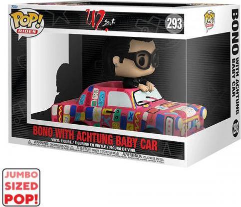 Immagine prodotto Funko Pop! Rides : U2 - Bono w/ Achtung Baby Trabant (293)