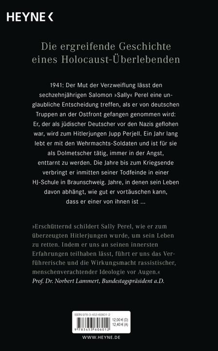 Immagine prodotto Ich war Hitlerjunge Salomon (Tedesco, Sally Perel, 2022)