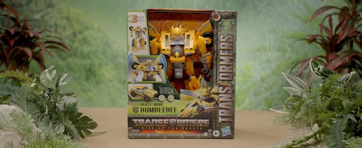 Actual product image Transformers Movie Beast Mode Bumblebee