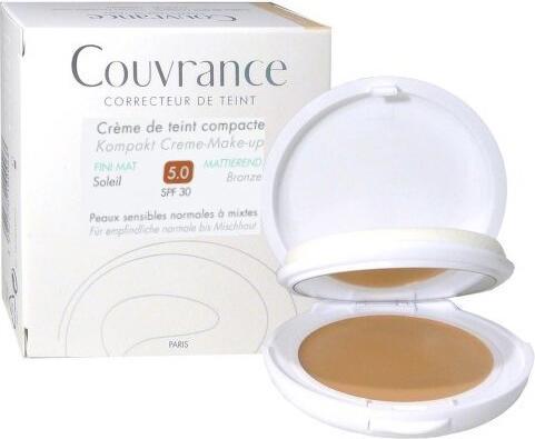 Actual product image Avène Couvrance compact mat bronze 5.0 (5.0 Tawny)