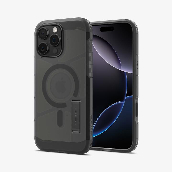 Immagine prodotto Spigen - Tough Armor MagSafe - iPhone 16 Pro Max - Frost Black (Apple iPhone 16 Pro Max)