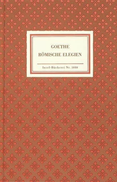 Image du produit Römische Elegien (Allemand, Johann Wolfgang Goethe Goethe, 1980)