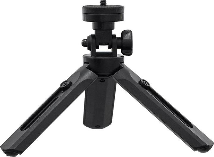 Produktbild Hurtel Mini-Telefonständer Kamera-Stativ Selfie-Stick GoPro Griff schwarz (Kunststoff)