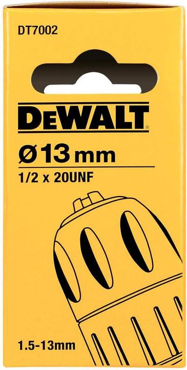 Immagine prodotto DeWalt Mandrino per trapano ad azione rapida