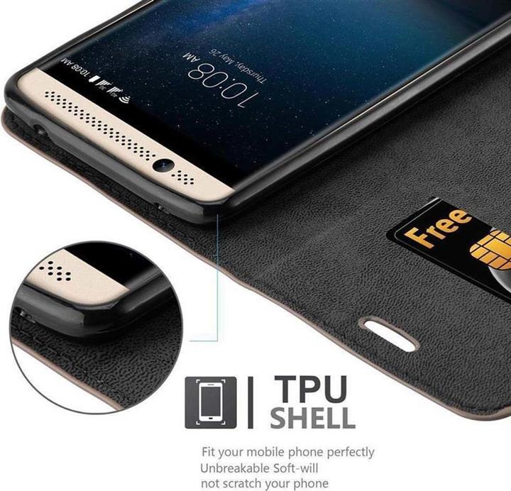 Productafbeelding Cadorabo Boek Onzichtbare Magneethoes (ZTE Axon 7 mini)