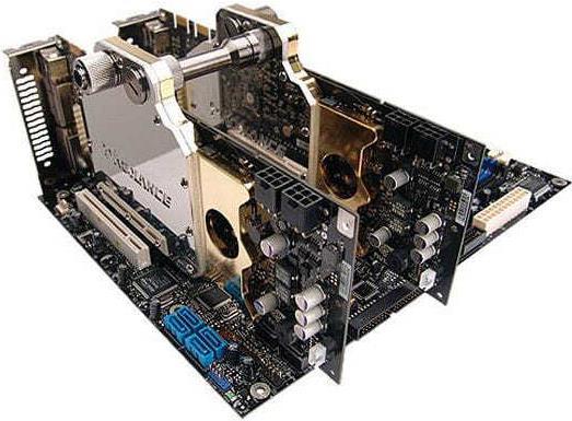 Immagine prodotto Phobya Nipplo di collegamento variabile SLI/Crossfire G1/4' 3 slot