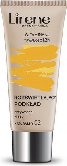 Immagine prodotto Lirene Fondotinta illuminante per ripristinare la luminosità della pelle 02 Natural 30ml (02 Natural)
