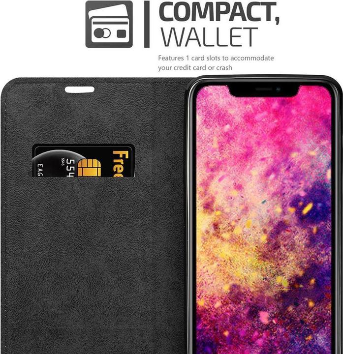 Produktbild Cadorabo Book Invisible Magnet Cover (Apple iPhone 12, Realme 12 Pro+)
