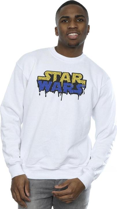 Actual product image Star Wars Mens Logo Jelly Sweatshirt (S)