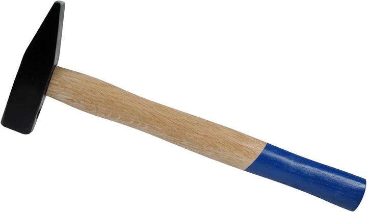 Produktbild SW-Stahl 50103L Schlosserhammer 300g I Hammer mit Holzgriff aus Esche I Hammer Werkzeug mit vergosse (300 g)