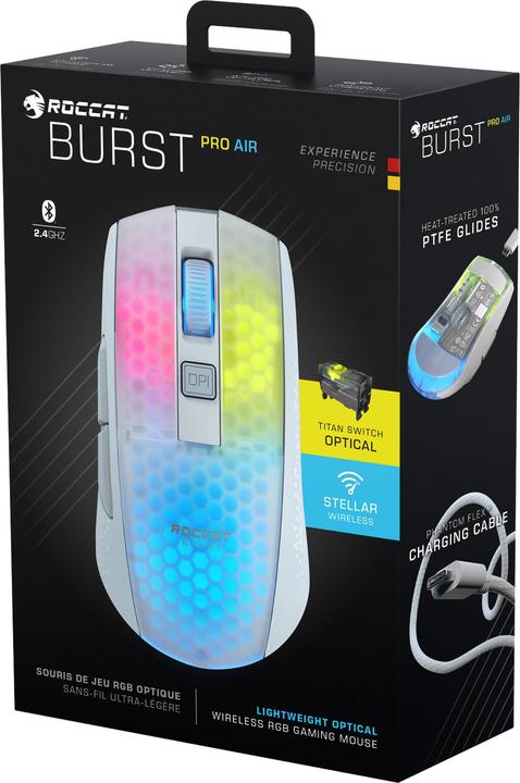 Produktbild Roccat Burst Pro Air (Kabellos, Kabelgebunden)