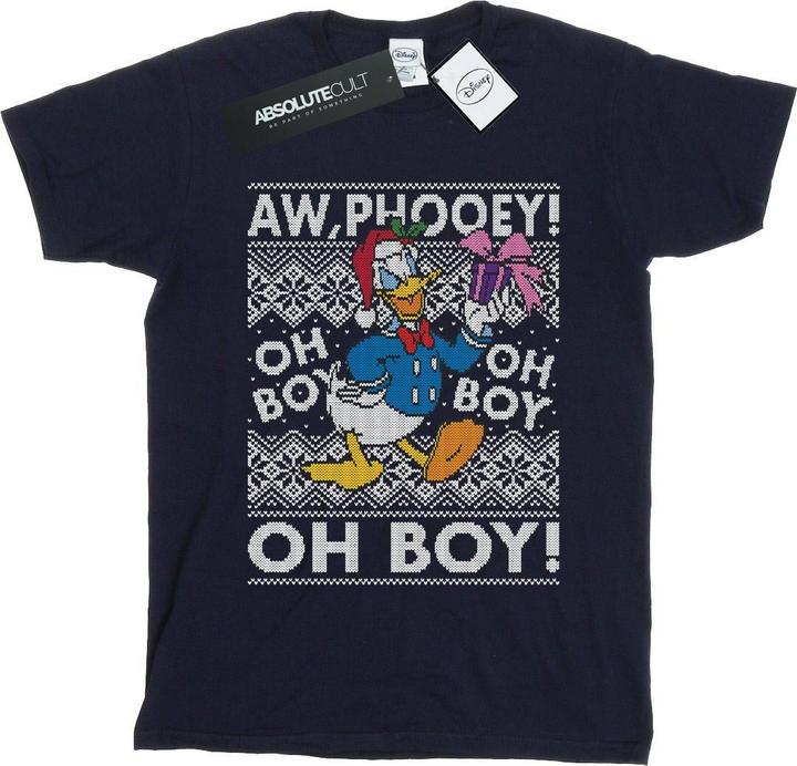 Produktbild Disney Donald Duck Christmas Fair Isle TShirt (XL)