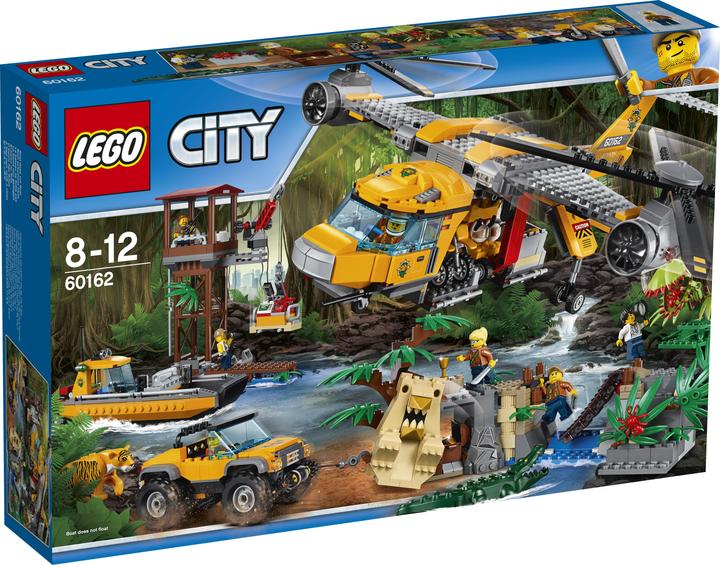 LEGO Elicottero Jungle Air Drop (60162, LEGO City)