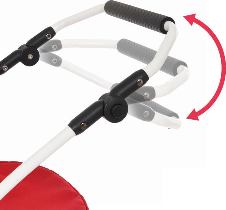 Image du produit Brio Poussette de poupée Spin avec roues pivotantes