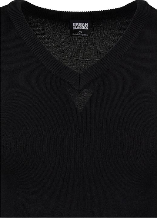 Actual product image Urban Classics Ladies Knitted V-Neck Sweater (4XL)