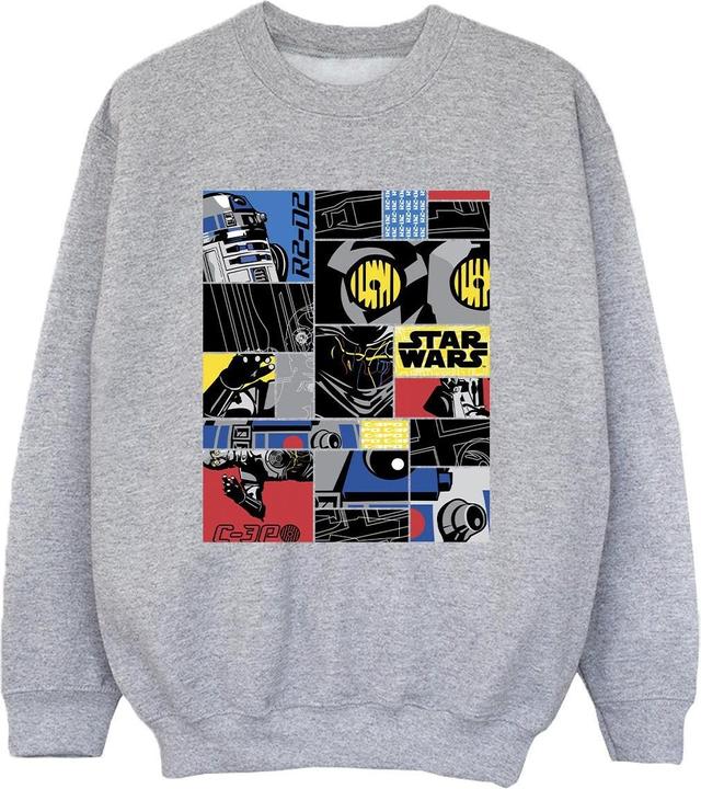 Image du produit Star Wars - Sweat DROID MONTAGE - Garçon (152, 158)
