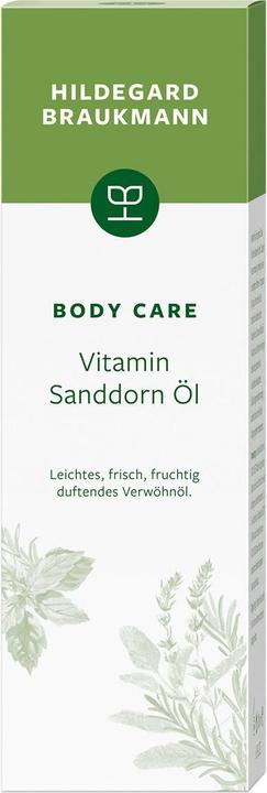 Image du produit Hildegard Braukmann BODY CARE Huile vitaminée à l'argousier (Huile pour le corps, 200 ml)