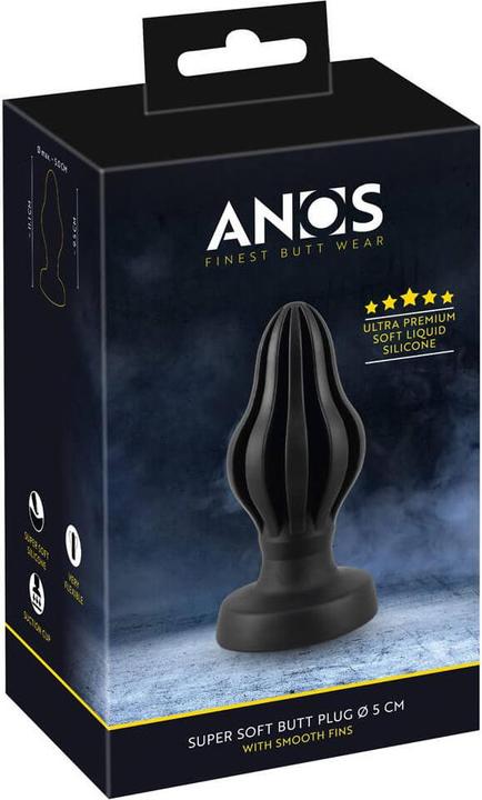 Actual product image Anos Super Soft Butt Plug