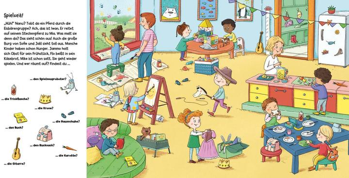 Produktbild Mein erstes Geschichten-Bilder-Buch: Im Kindergarten (Deutsch)
