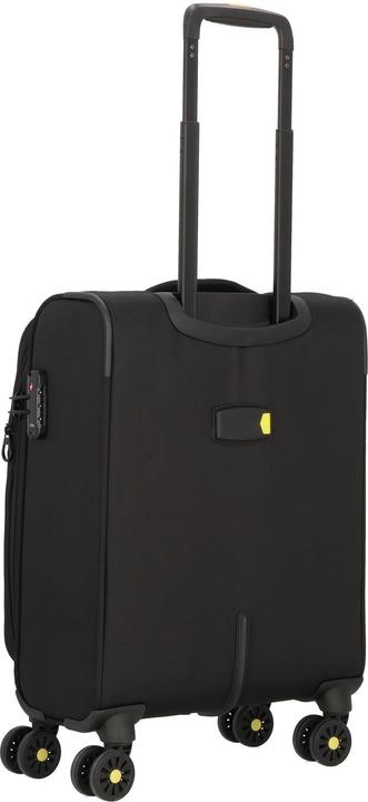 Image du produit D&N Travel Line 9704 4 roues trolley cabine S 55 cm avec soufflet extensible (38 l, Bagage à main (jusqu'à 50l))