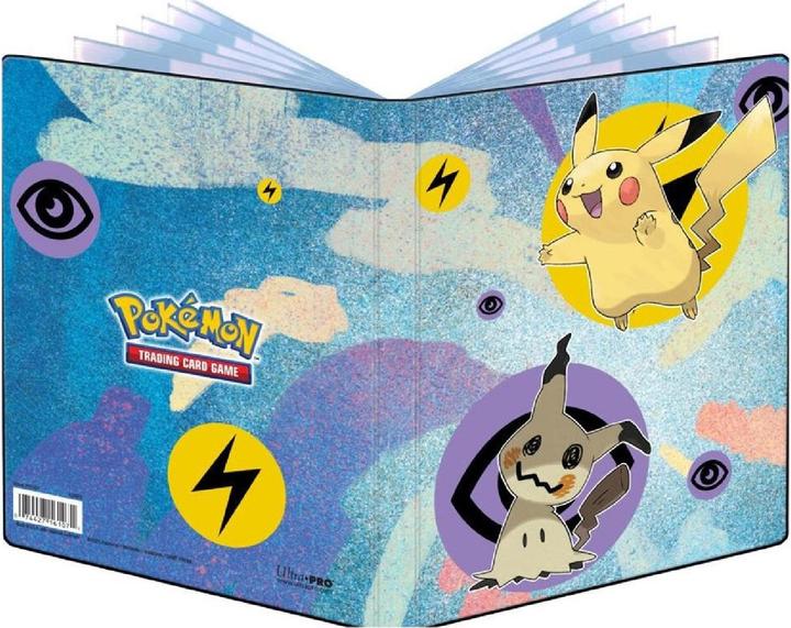 Actual product image Ultra Pro Pikachu Mimikyu Pocket Portfolio