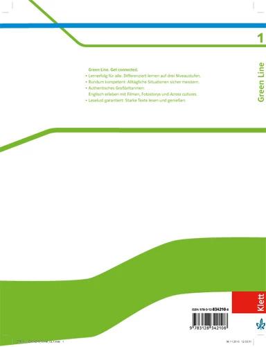 Produktbild Green Line 1. Schülerbuch. Neue Ausgabe (Deutsch, Ernst Klett Verlag, 2014)