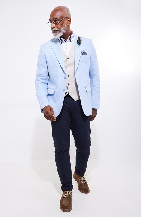Immagine prodotto Joe Browns Tonal Linen Herringbone Blazer (48)