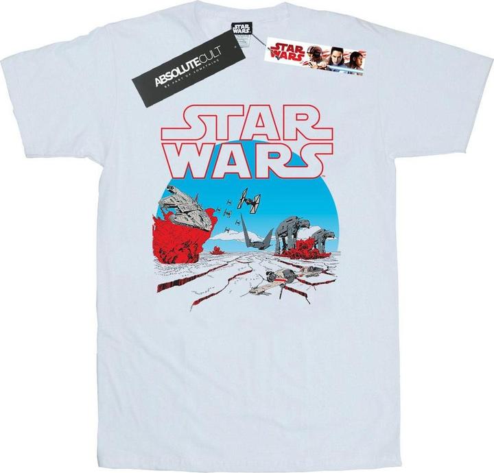 Immagine prodotto Star Wars The Last Jedi Action Scene Maglietta Uomo (XL)