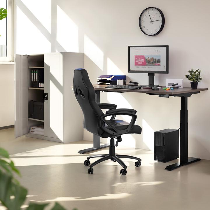 Produktbild tectake Aktenschrank (90 x 40 x 140 cm)
