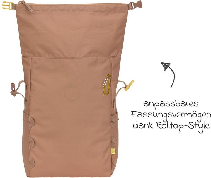 Actual product image Lässig Wickeltaschen & Wickelrucksäcke Wickelrucksack Outdoor Rolltop Backpack -