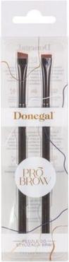 NoName Pro Brow Precision Eyebrow Styling Brush Set 2 Stück Doneg