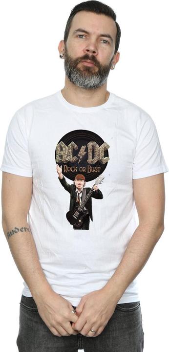Immagine prodotto AC/DC Rock Or Bust Maglietta Angus Young Uomo (M)