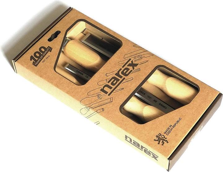 Image du produit Narex Set de ciseaux à bois 4 pièces