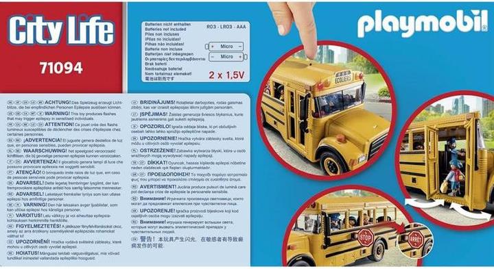 Immagine prodotto Playmobil 71094 Scuolabus USA (71094, Playmobil City Life)