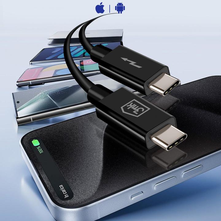 Produktbild 3MK Hyper ThunderBolt Cable 240W (1 m, USB 4.0)