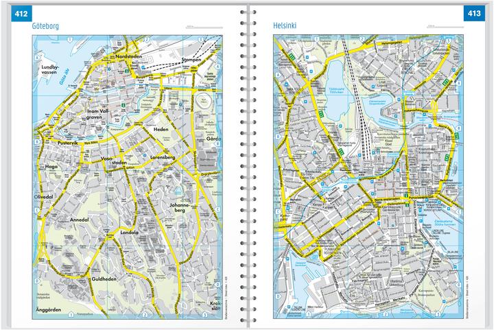 Immagine prodotto Scandinavia, atlante automobilistico 1:200.000 - 1:400.000, freytag & berndt