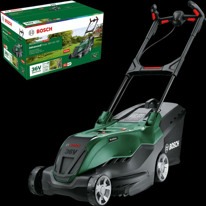 Produktbild Bosch Home & Garden Akku-Rasenmäher AdvancedRotak 36V-44-750, ohne Akku (Akkubetrieb)