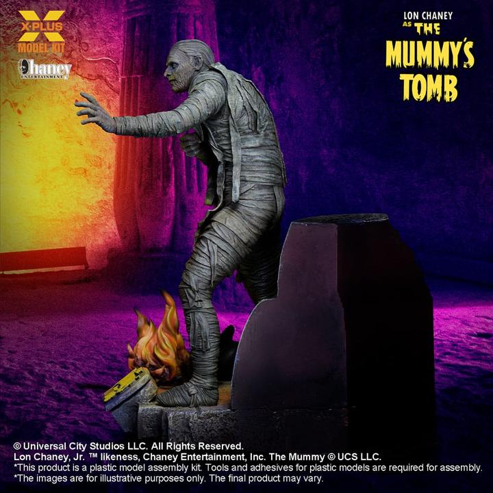 Produktbild X-Plus Das Grab der Mumie Plastic Model Kit 1/8 Lon Chaney Jr. as Mummy 23 cm