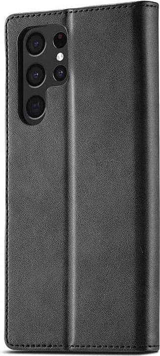 Actual product image LC.Imeeke Samsung Galaxy S20 Ultra - Wallet case with 3 card slots & magnetic closure, black (Samsung Galaxy S20 Ultra 5G)