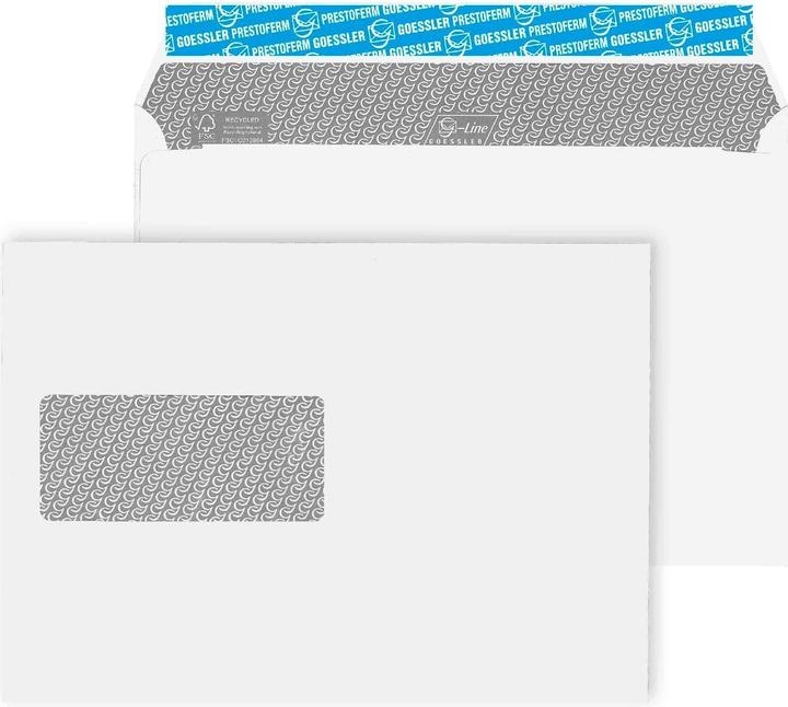 Immagine prodotto Goessler Busta con finestra G-Line Revivo C5, sinistra, 500 pezzi (C5, 500 x)